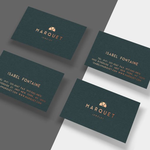 logo haus business cards